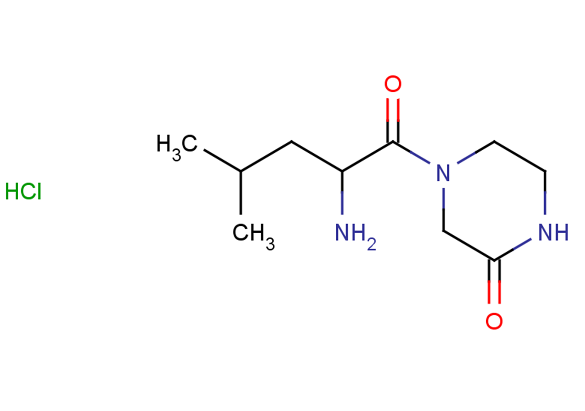 4-(2-amino-4-methylpentanoyl)piperazin-2-one hydrochloride