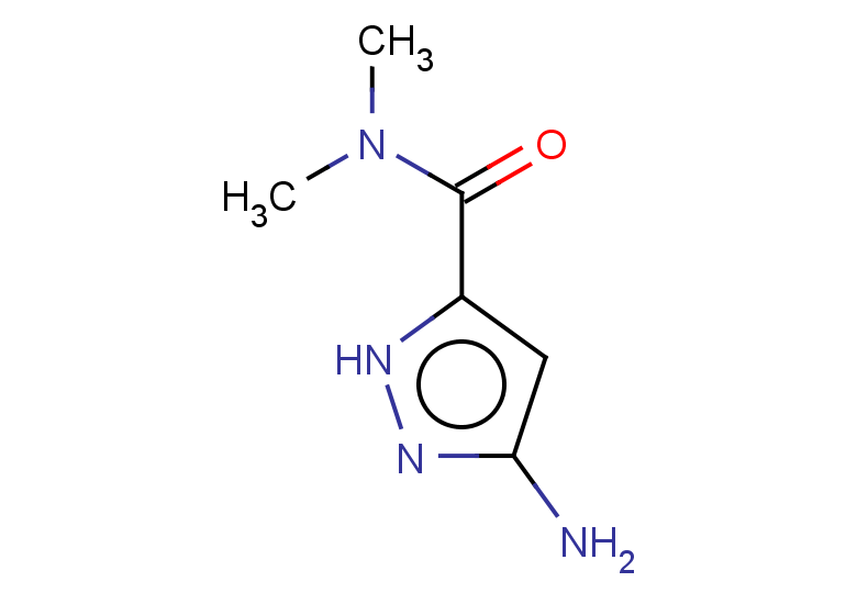 3-amino-N,N-dimethyl-1H-pyrazole-5-carboxamide