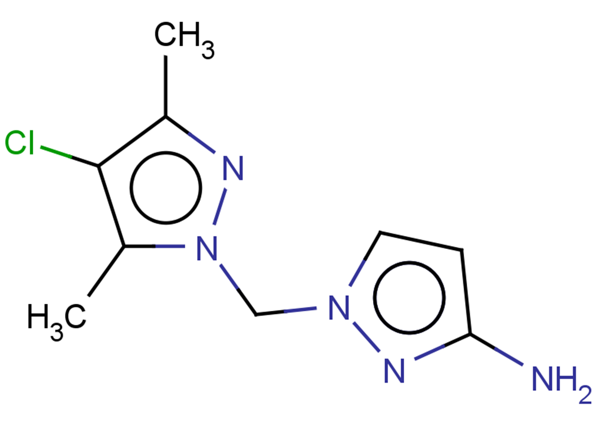 1-[(4-chloro-3,5-dimethyl-1H-pyrazol-1-yl)methyl]-1H-pyrazol-3-amine