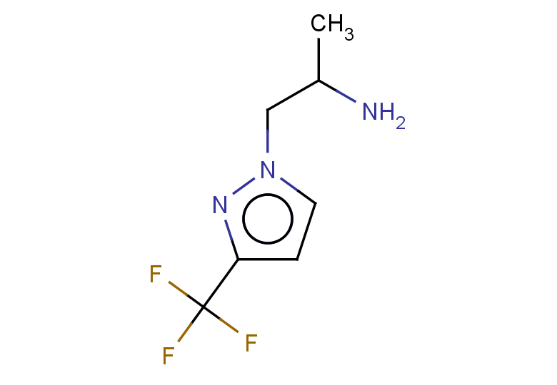 1-[3-(trifluoromethyl)-1H-pyrazol-1-yl]propan-2-amine