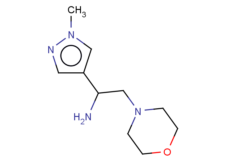 1-(1-methyl-1H-pyrazol-4-yl)-2-(morpholin-4-yl)ethan-1-amine