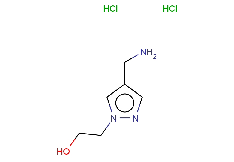2-[4-(aminomethyl)-1H-pyrazol-1-yl]ethan-1-ol dihydrochloride