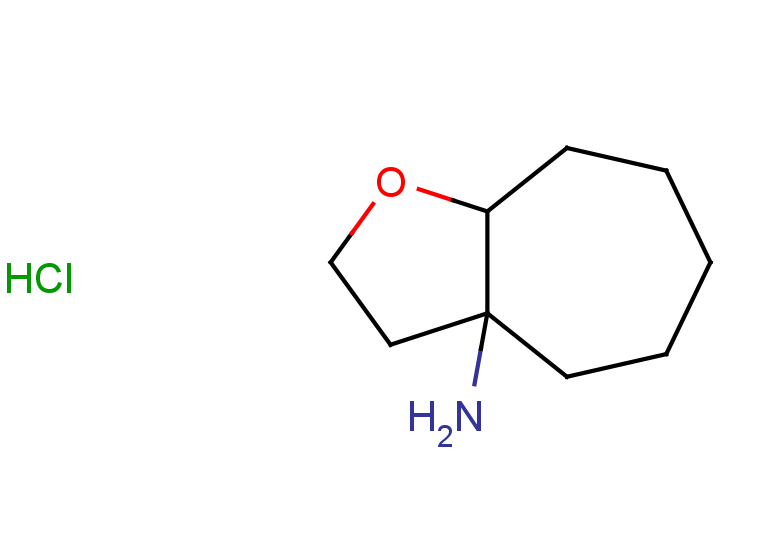 octahydro-2H-cyclohepta[b]furan-3a-amine hydrochloride, Mixture of diastereomers