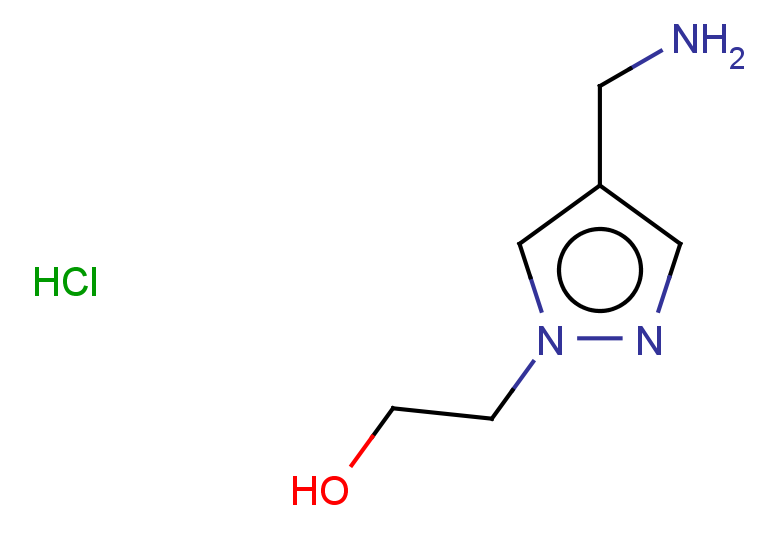 2-[4-(aminomethyl)-1H-pyrazol-1-yl]ethan-1-ol hydrochloride