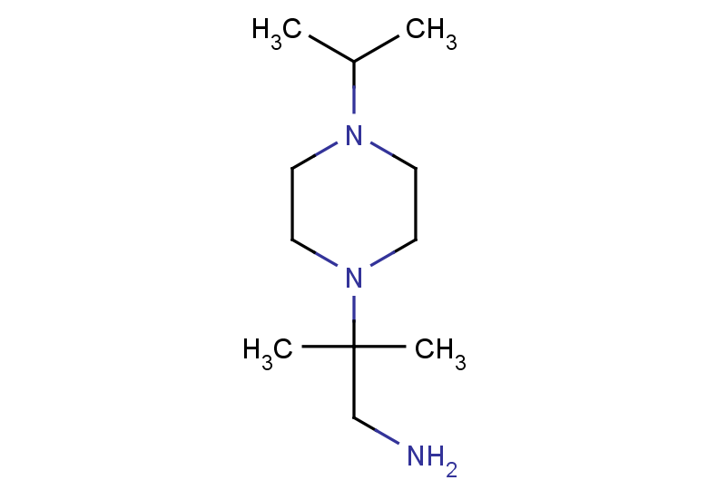 2-methyl-2-(4-(propan-2-yl)piperazin-1-yl)propan-1-amine