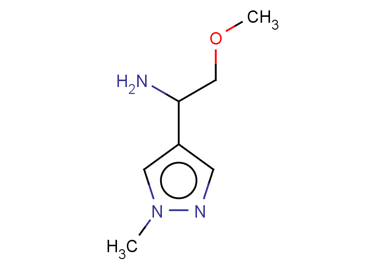 2-methoxy-1-(1-methyl-1H-pyrazol-4-yl)ethan-1-amine