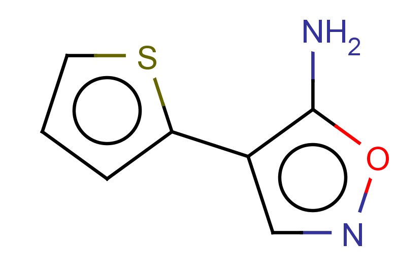 4-(thiophen-2-yl)-1,2-oxazol-5-amine