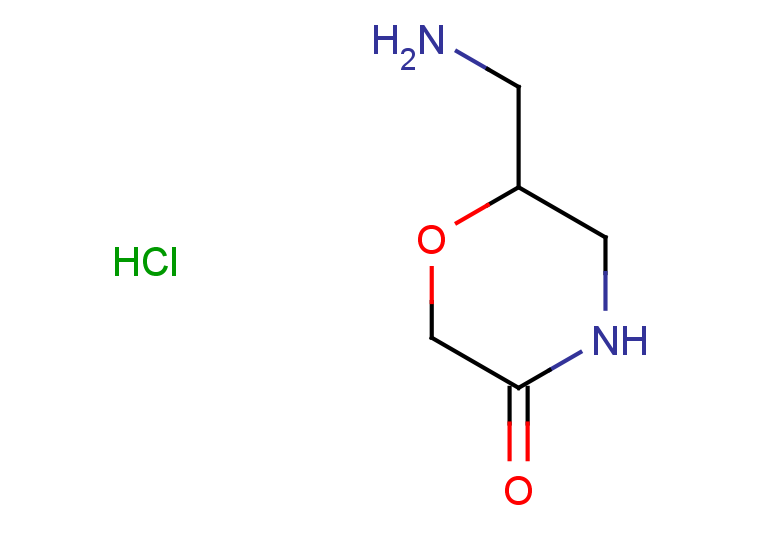 6-(aminomethyl)morpholin-3-one hydrochloride