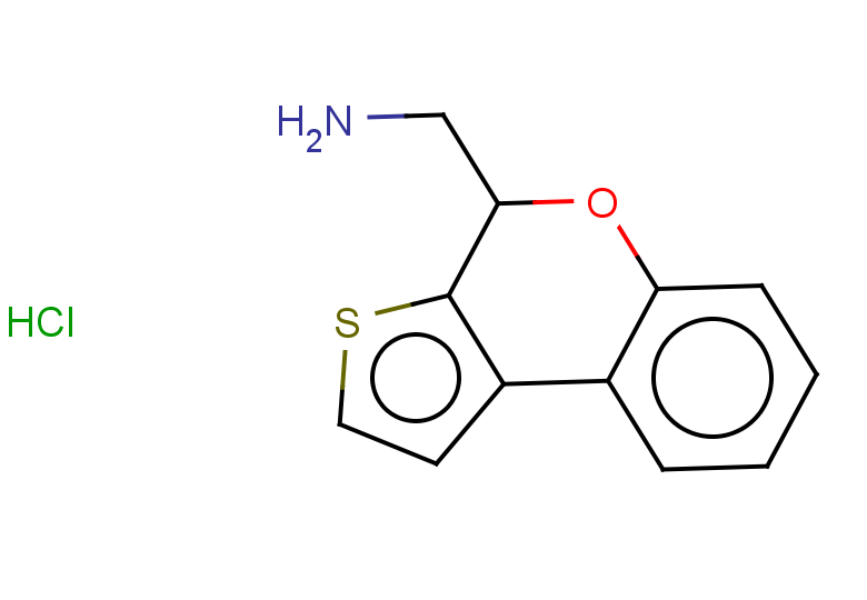 {4H-thieno[2,3-c]chromen-4-yl}methanamine hydrochloride