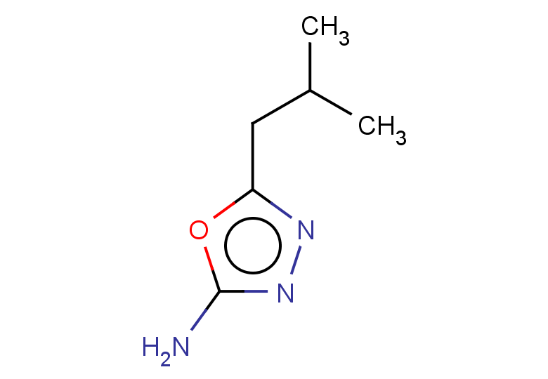 5-(2-methylpropyl)-1,3,4-oxadiazol-2-amine