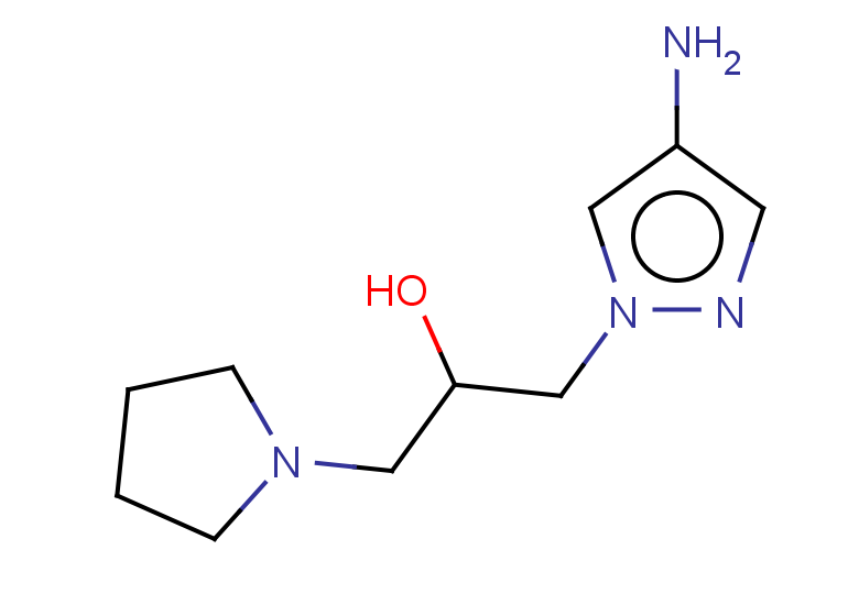 1-(4-amino-1H-pyrazol-1-yl)-3-(pyrrolidin-1-yl)propan-2-ol