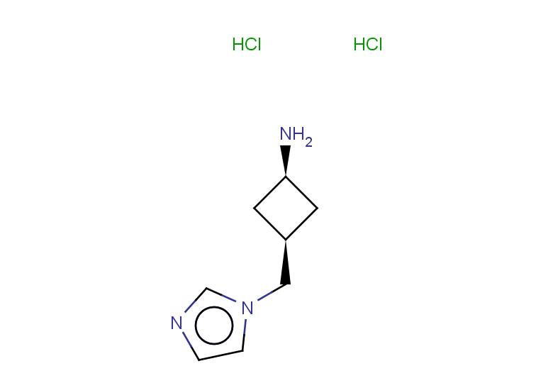 3-(1H-imidazol-1-ylmethyl)cyclobutan-1-amine dihydrochloride