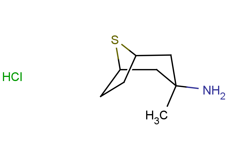 3-methyl-8-thiabicyclo[3.2.1]octan-3-amine hydrochloride
