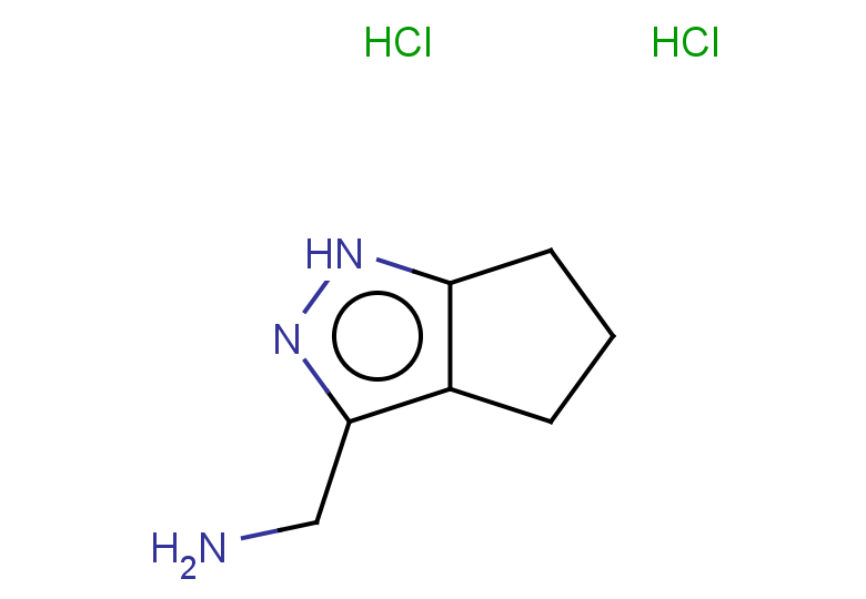 1-{1H,4H,5H,6H-cyclopenta[c]pyrazol-3-yl}methanamine dihydrochloride