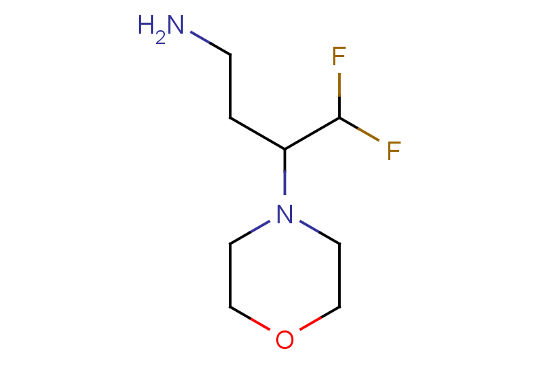 4,4-difluoro-3-(morpholin-4-yl)butan-1-amine