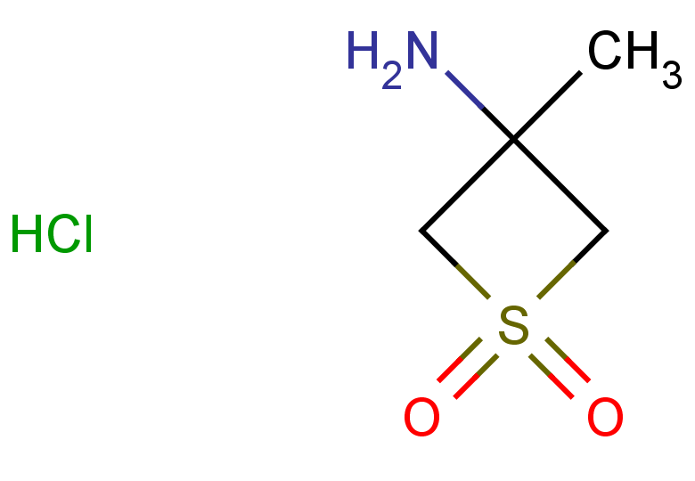 3-amino-3-methyl-1lambda6-thietane-1,1-dione hydrochloride