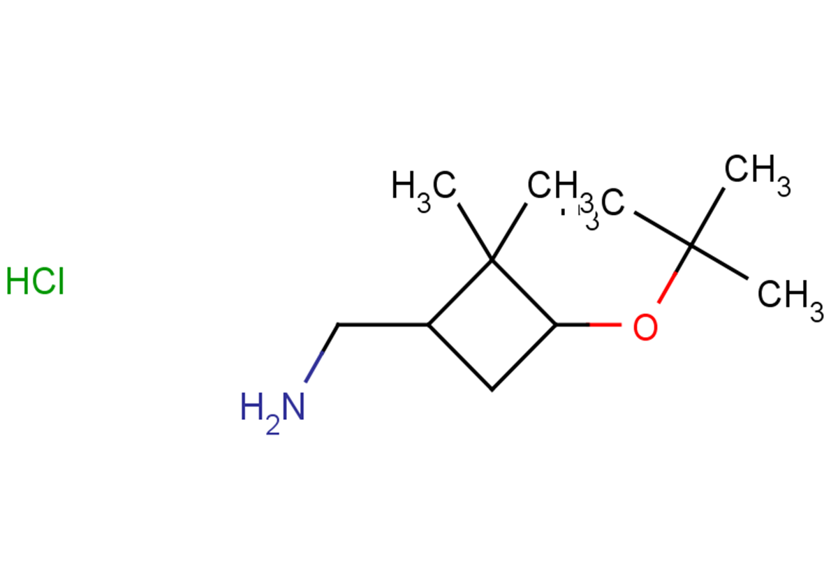 [3-(tert-butoxy)-2,2-dimethylcyclobutyl]methanamine hydrochloride