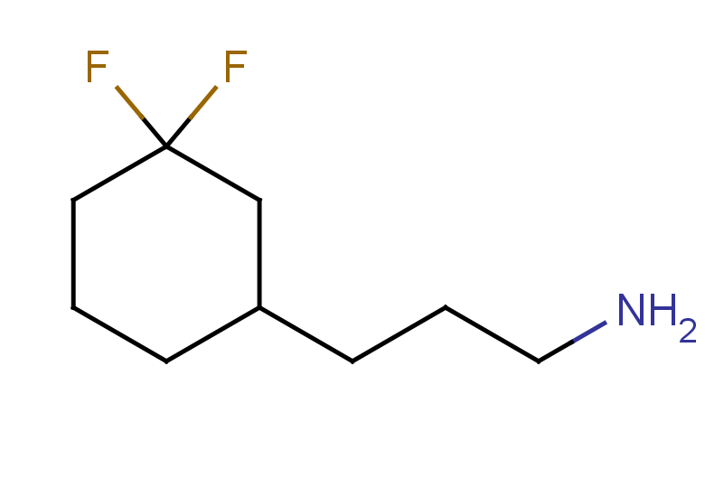 3-(3,3-difluorocyclohexyl)propan-1-amine