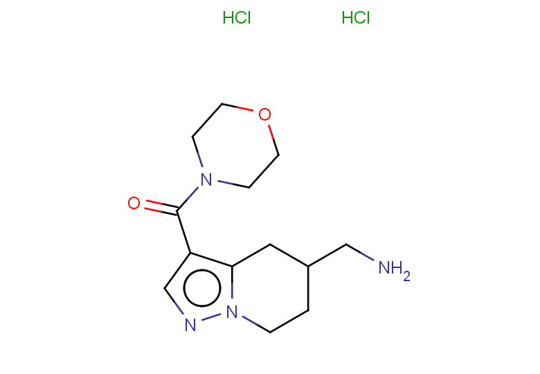 [3-(morpholine-4-carbonyl)-4H,5H,6H,7H-pyrazolo[1,5-a]pyridin-5-yl]methanamine dihydrochloride