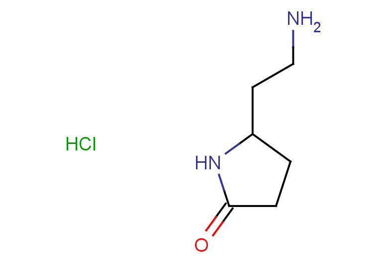 5-(2-aminoethyl)pyrrolidin-2-one hydrochloride