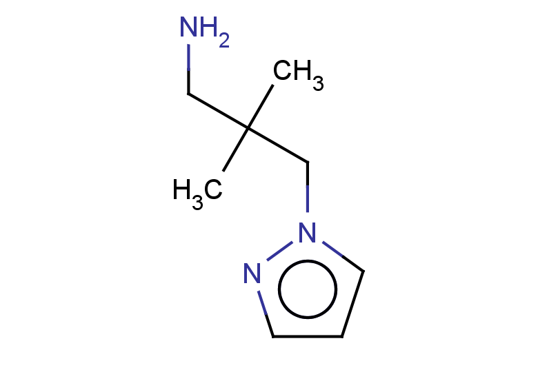 2,2-dimethyl-3-(1H-pyrazol-1-yl)propan-1-amine