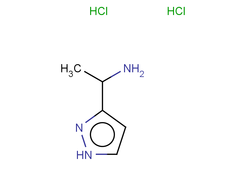 1-(1H-pyrazol-3-yl)ethan-1-amine dihydrochloride