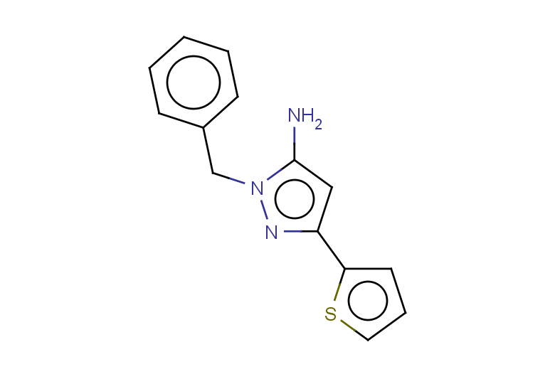 1-benzyl-3-(thiophen-2-yl)-1H-pyrazol-5-amine