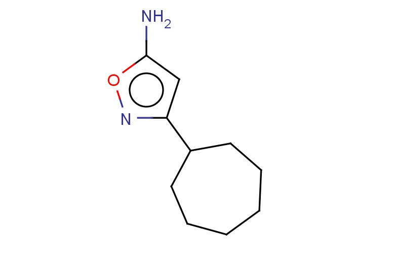 3-cycloheptyl-1,2-oxazol-5-amine