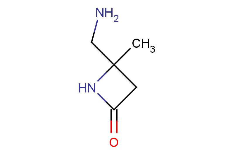 4-(aminomethyl)-4-methylazetidin-2-one