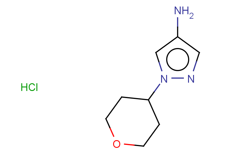 1-(oxan-4-yl)-1H-pyrazol-4-amine hydrochloride