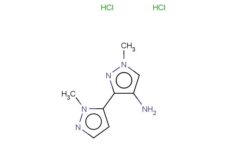 1-methyl-3-(1-methyl-1H-pyrazol-5-yl)-1H-pyrazol-4-amine dihydrochloride