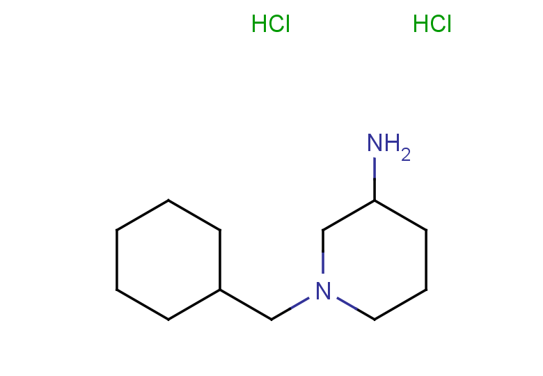 1-(cyclohexylmethyl)piperidin-3-amine dihydrochloride