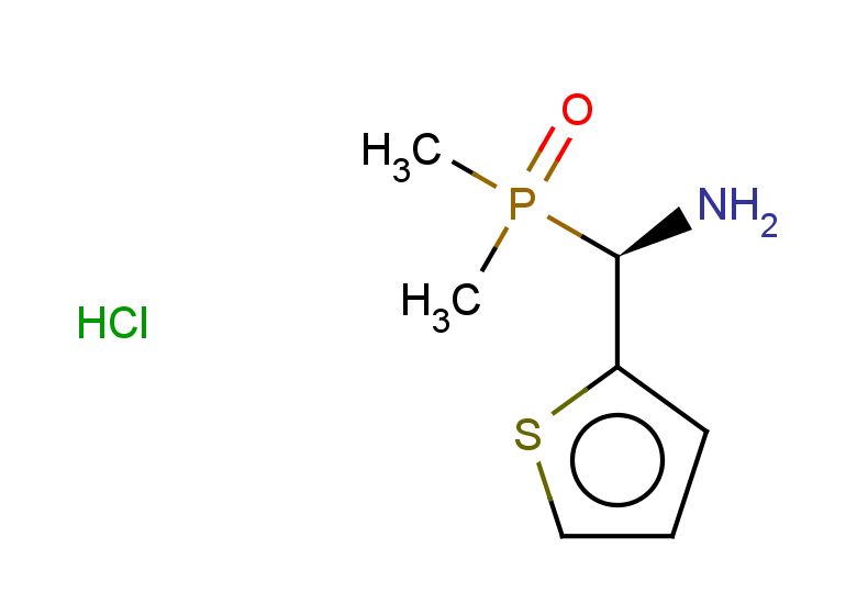(1R)-1-(dimethylphosphoryl)-1-(thiophen-2-yl)methanamine hydrochloride