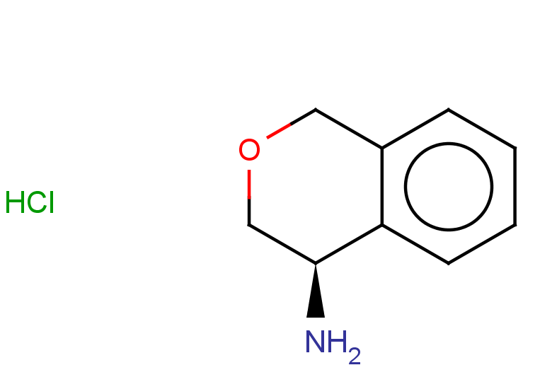 (4R)-3,4-dihydro-1H-2-benzopyran-4-amine hydrochloride