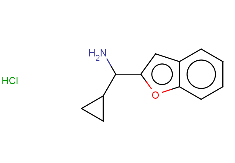 1-benzofuran-2-yl(cyclopropyl)methanamine hydrochloride
