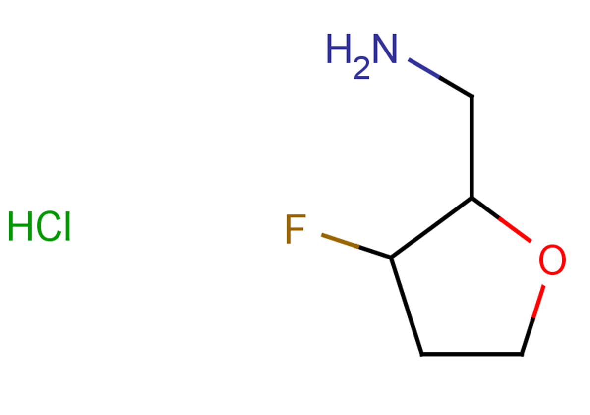 (3-fluorooxolan-2-yl)methanamine hydrochloride