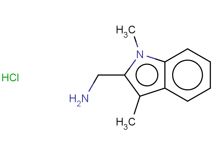 (1,3-dimethyl-1H-indol-2-yl)methanamine hydrochloride