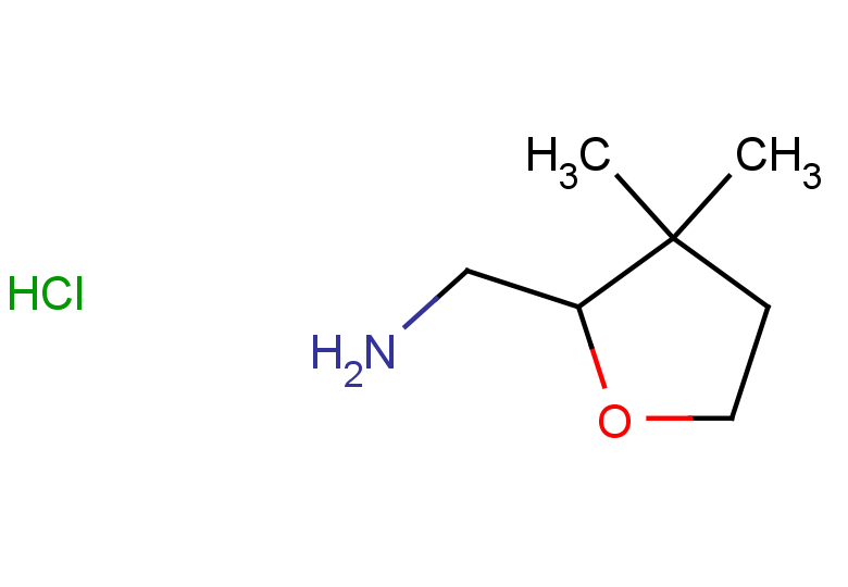(3,3-dimethyloxolan-2-yl)methanamine hydrochloride