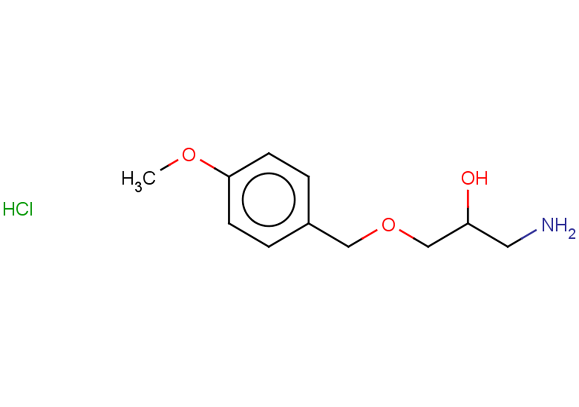 1-amino-3-[(4-methoxyphenyl)methoxy]propan-2-ol hydrochloride