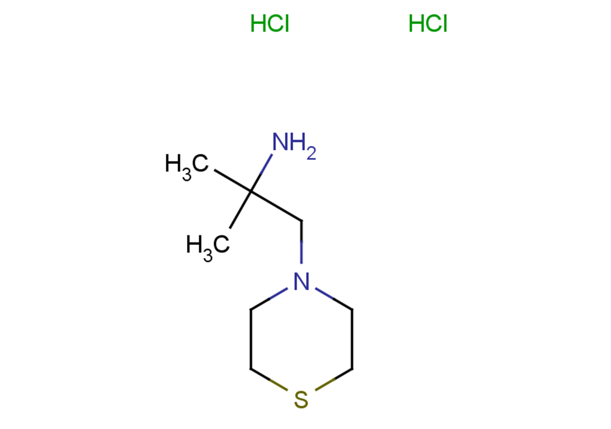 2-methyl-1-(thiomorpholin-4-yl)propan-2-amine dihydrochloride