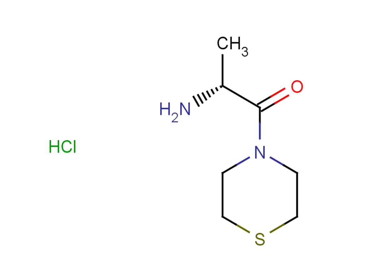(2R)-2-amino-1-(thiomorpholin-4-yl)propan-1-one hydrochloride
