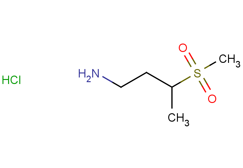 3-methanesulfonylbutan-1-amine hydrochloride