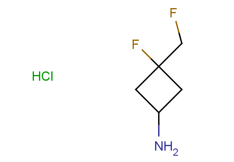 3-fluoro-3-(fluoromethyl)cyclobutan-1-amine hydrochloride