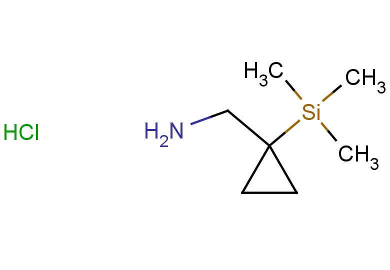 [1-(trimethylsilyl)cyclopropyl]methanamine hydrochloride