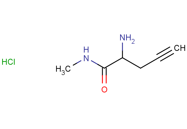 2-amino-N-methylpent-4-ynamide hydrochloride