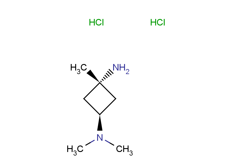 1-N,1-N,3-trimethylcyclobutane-1,3-diamine dihydrochloride