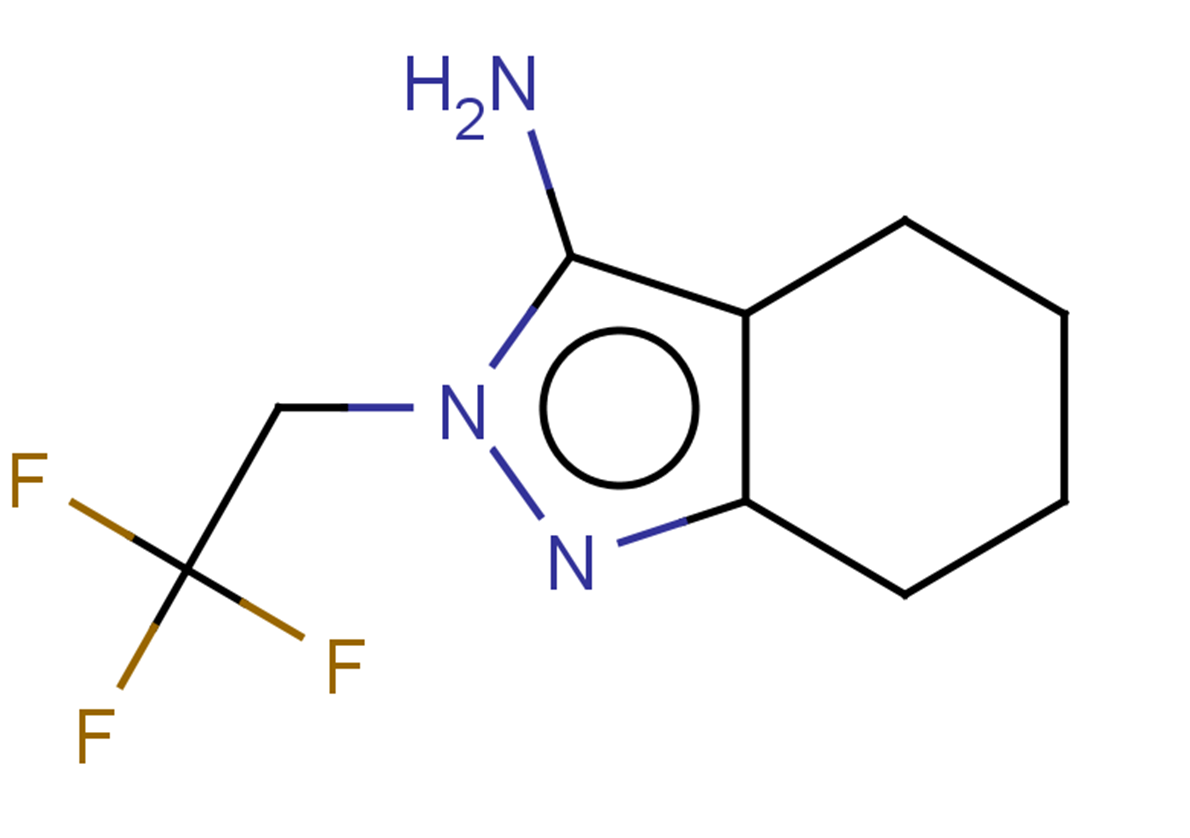 2-(2,2,2-trifluoroethyl)-4,5,6,7-tetrahydro-2H-indazol-3-amine