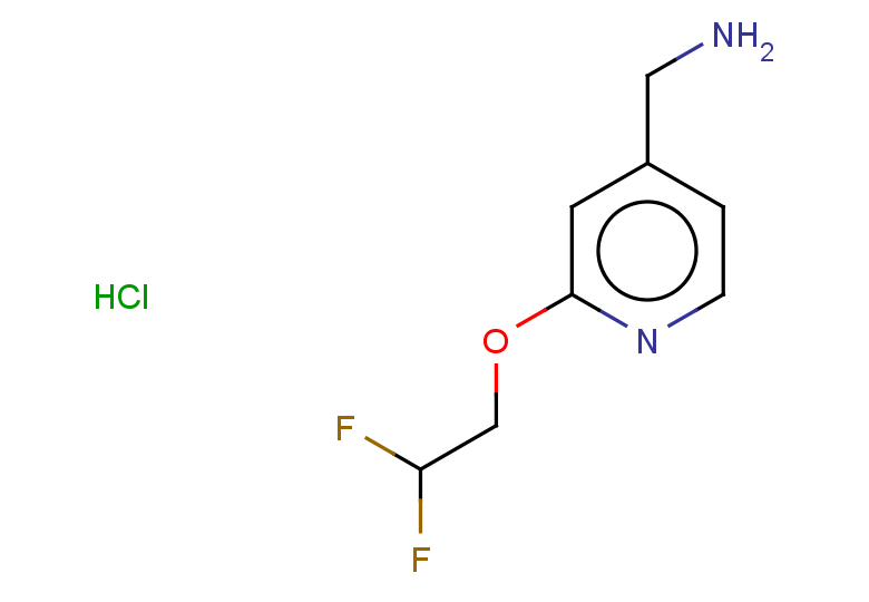 [2-(2,2-difluoroethoxy)pyridin-4-yl]methanamine hydrochloride