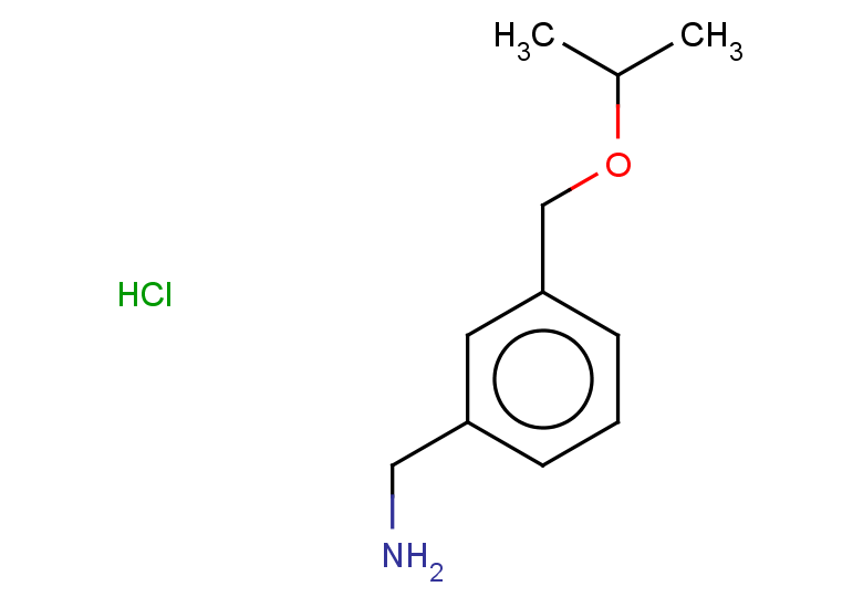 {3-[(propan-2-yloxy)methyl]phenyl}methanamine hydrochloride