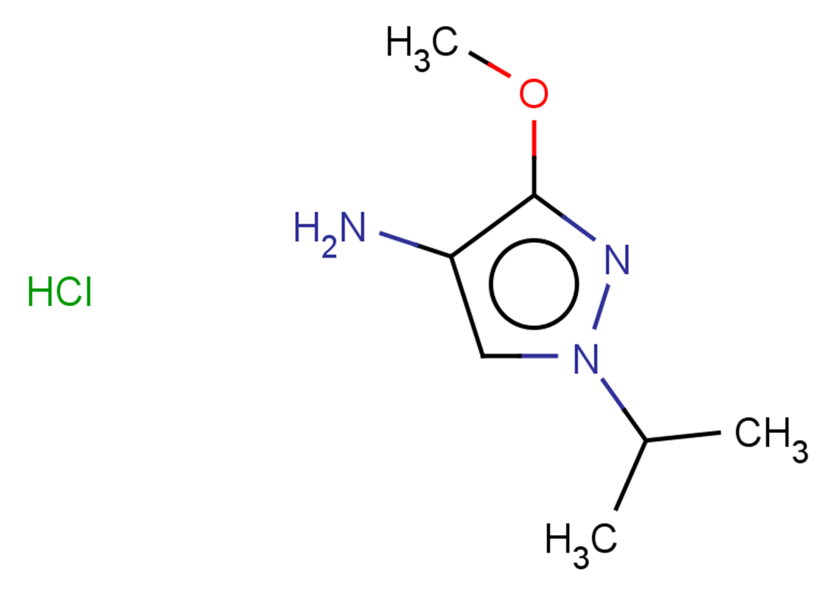 3-methoxy-1-(propan-2-yl)-1H-pyrazol-4-amine hydrochloride